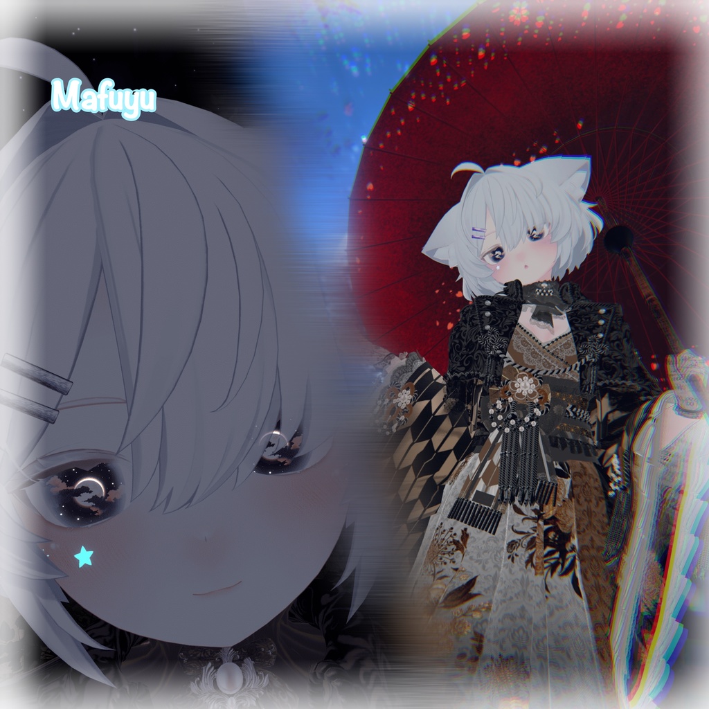 🌖【avatar対応】MoonlitHazy_Eye🌖