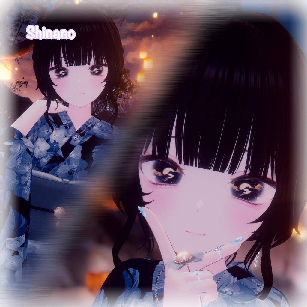 🌖【avatar対応】MoonlitHazy_Eye🌖