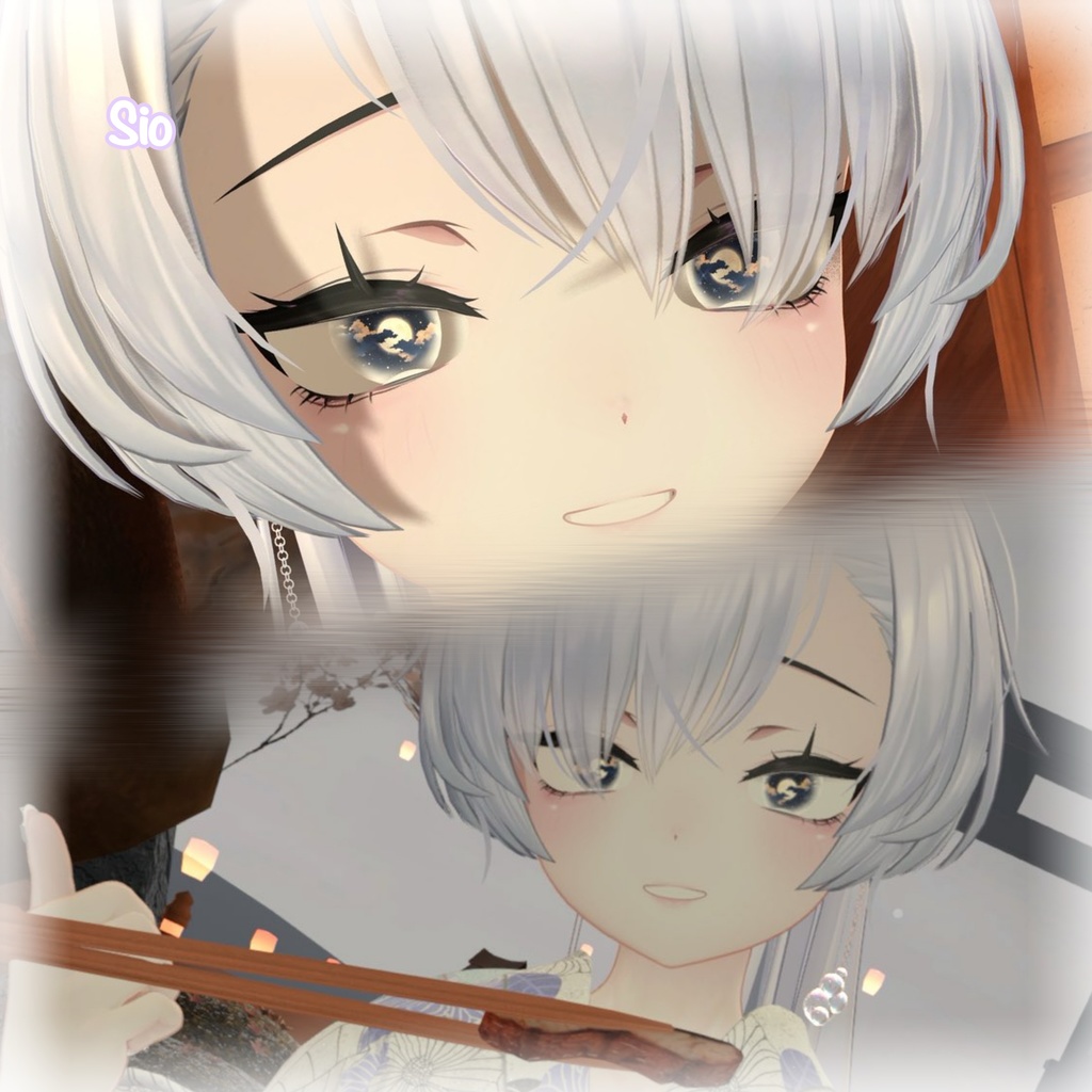 🌖【avatar対応】MoonlitHazy_Eye🌖