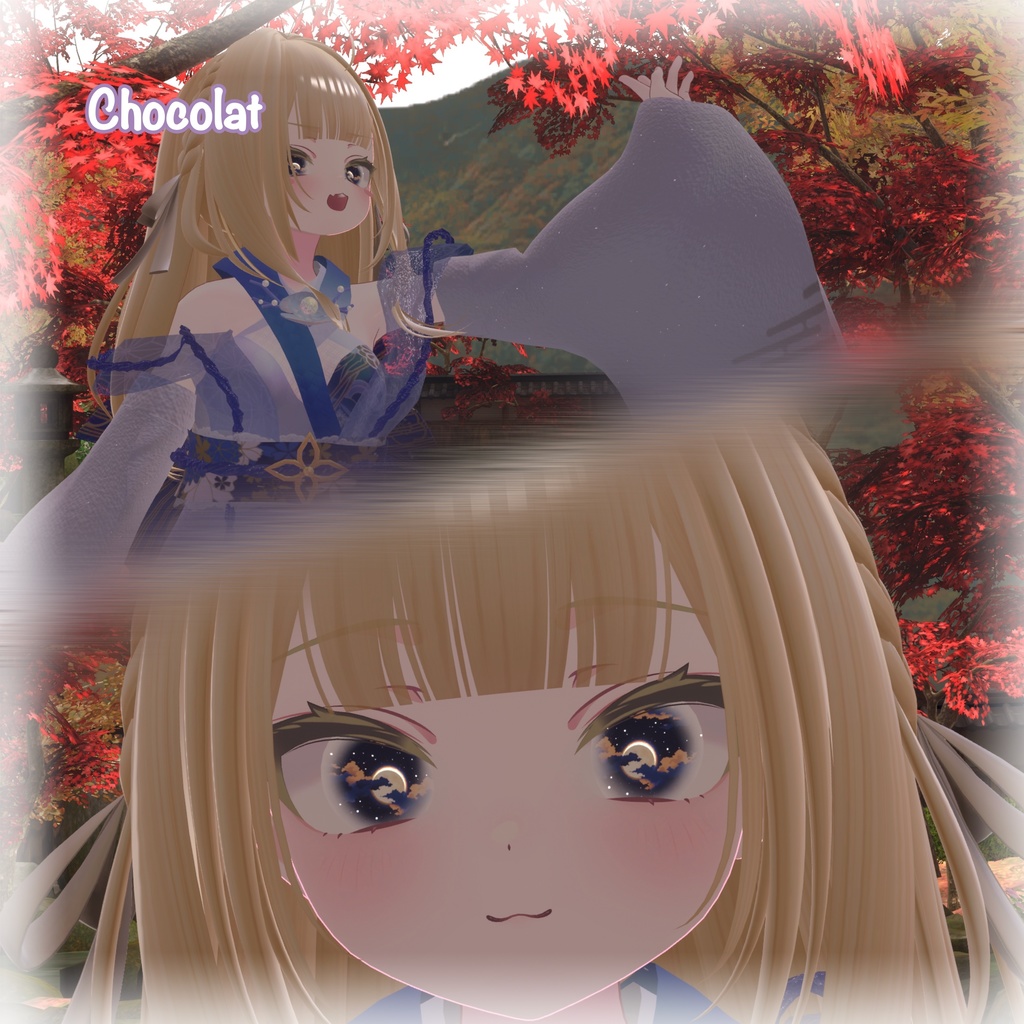 🌖【avatar対応】MoonlitHazy_Eye🌖