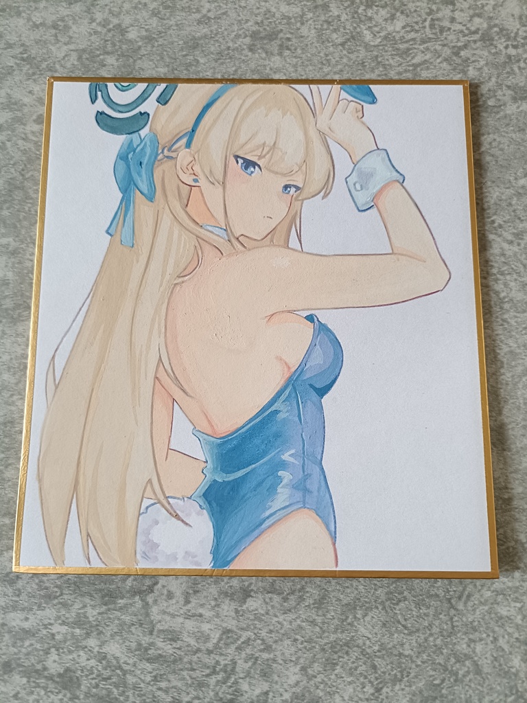 ブルーアーカイブ　トキ　色紙