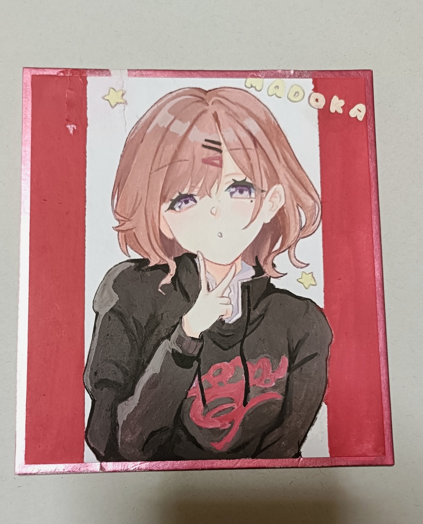 樋口円香　イラスト色紙
