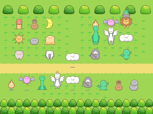 へんてこモンスター素材セット2