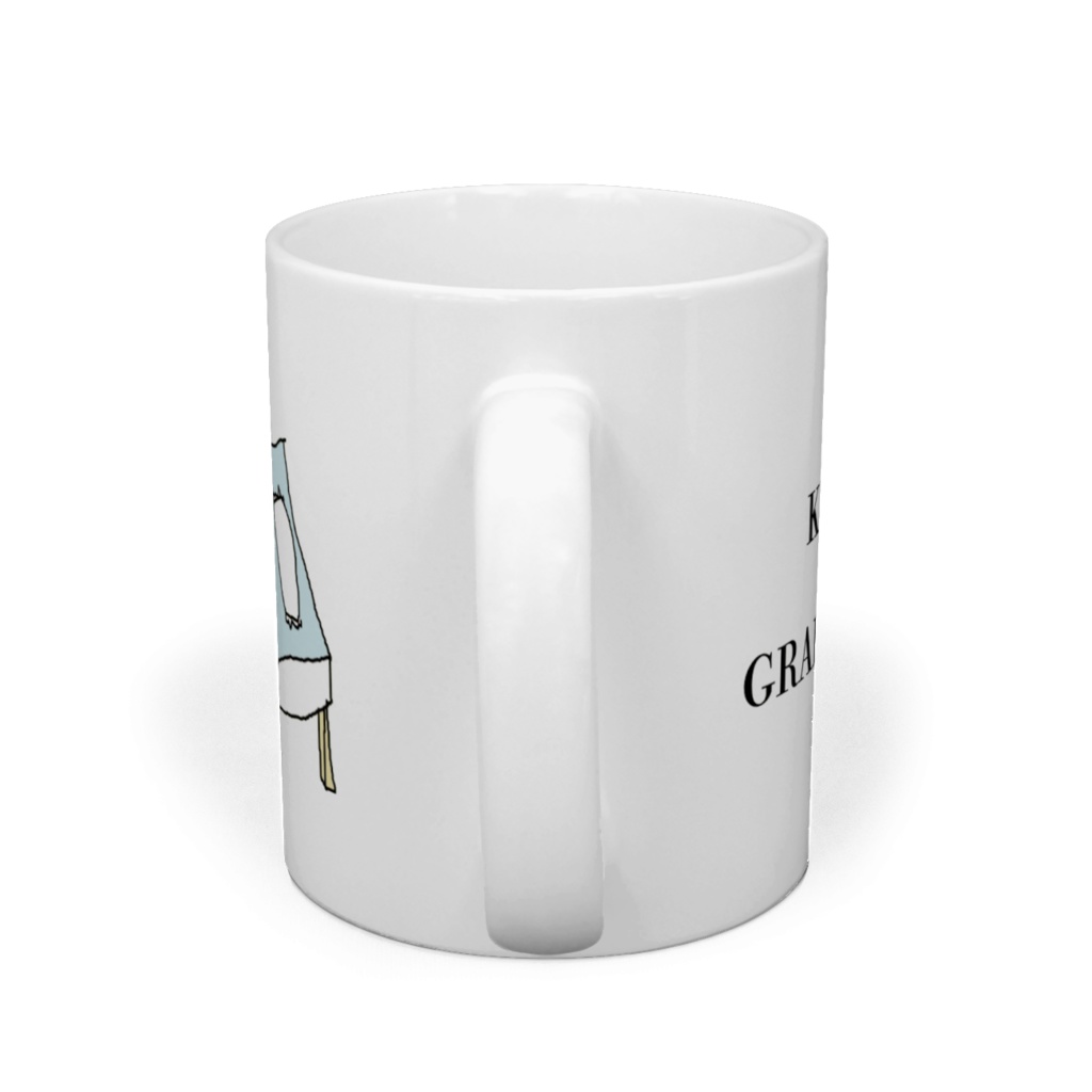 くま画伯だらだらマグカップ