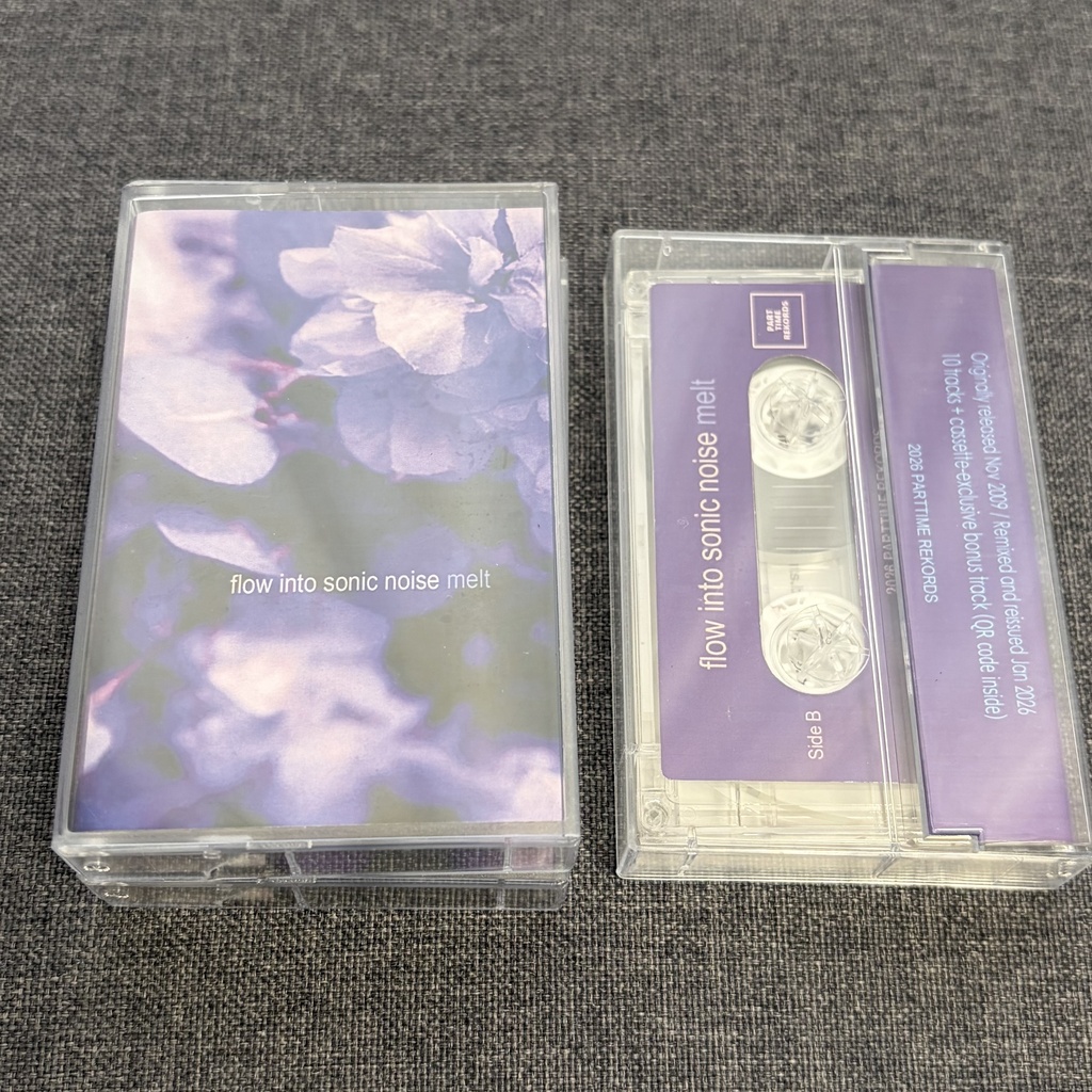 melt 「flow into sonic noise (2026 Mix)」【カセット】