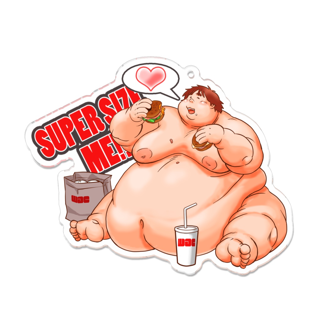 SUPER SIZE ME ! アクキー