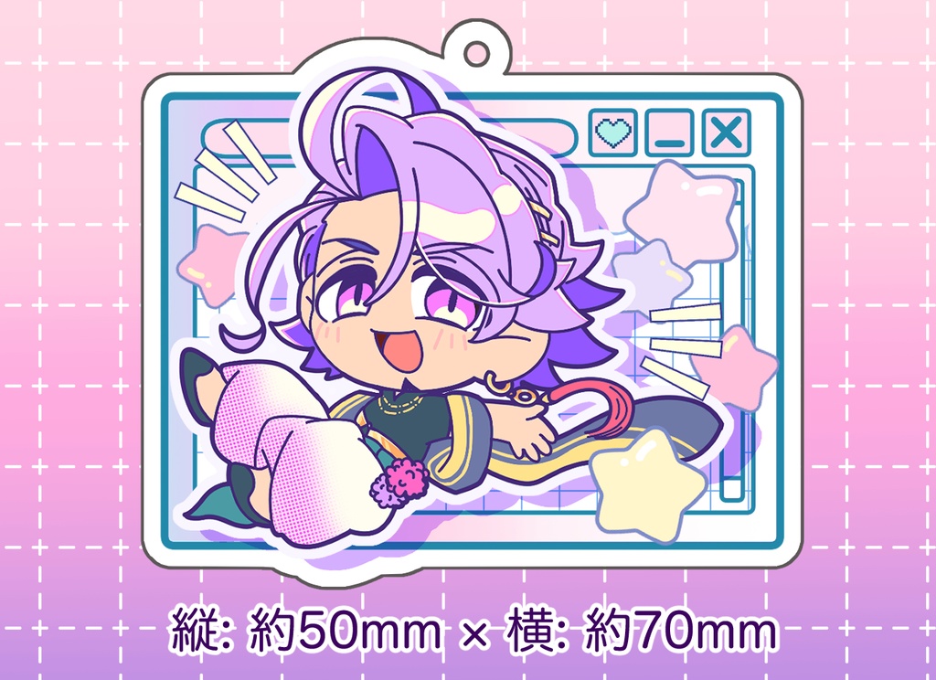 アクリルキーホルダー（ドゥリーヨダナ）