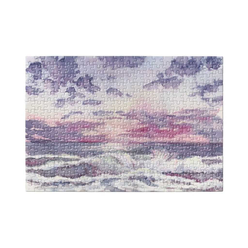 ジグソーパズル sunset beach 20200404