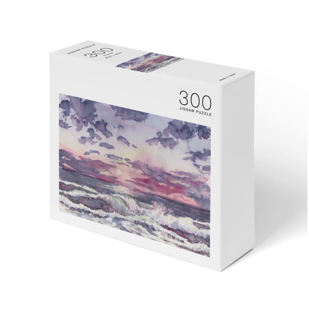 ジグソーパズル sunset beach 20200404