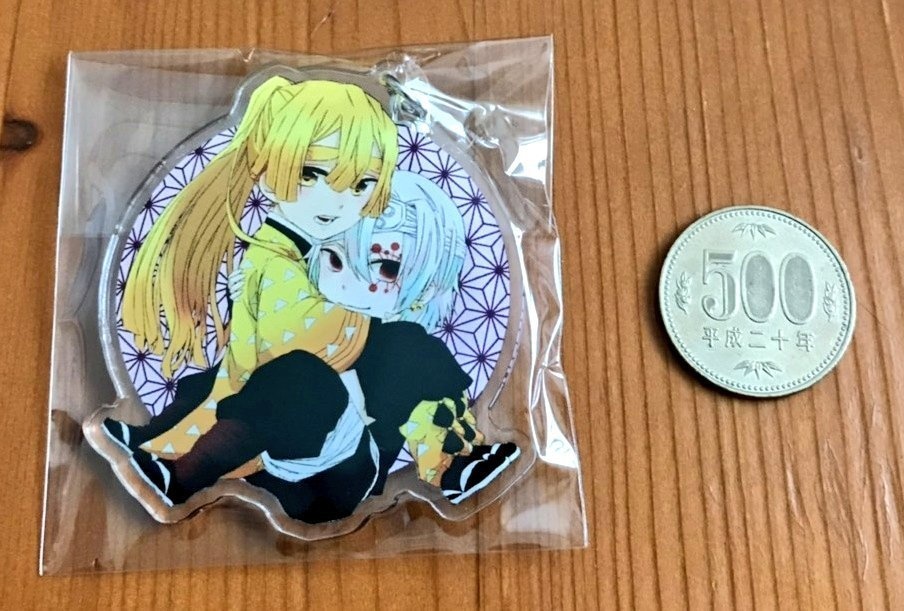 宇善アクリルキーホルダー