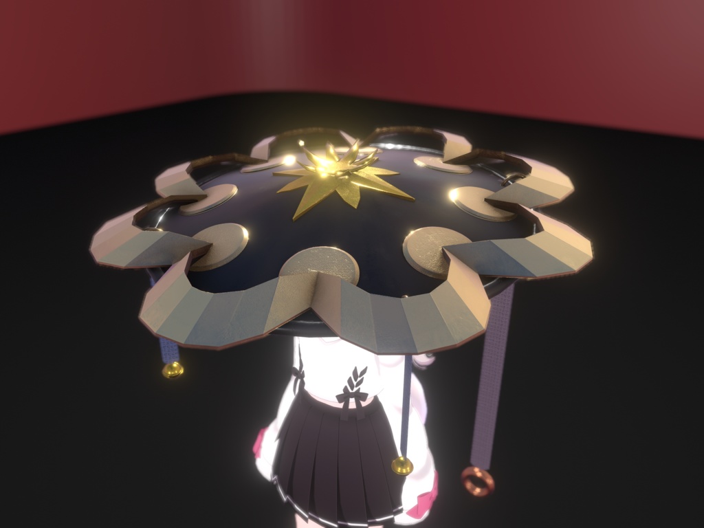 【テクスチャ更新】笠帽子v2【PB対応】