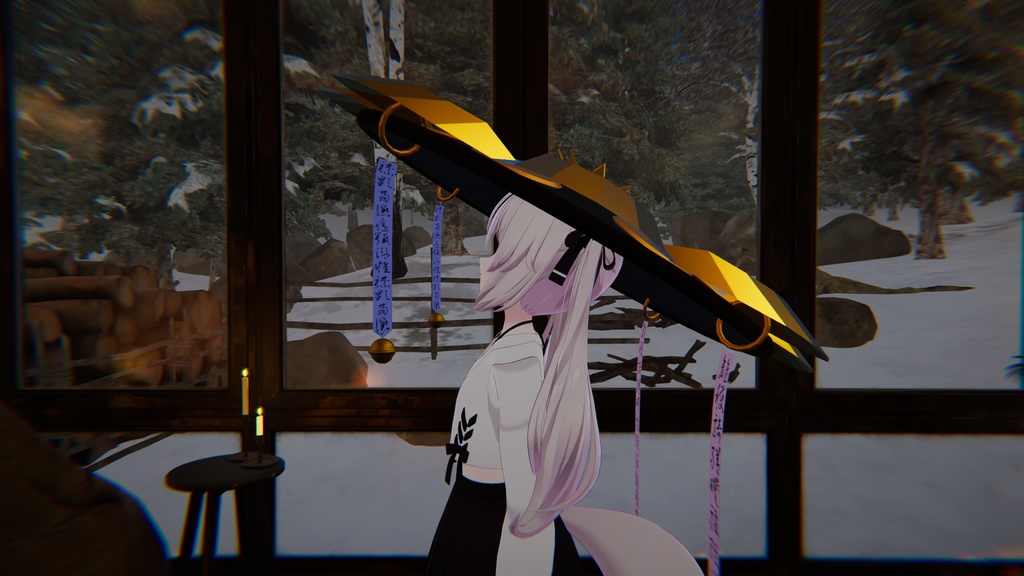 【テクスチャ更新】笠帽子v2【PB対応】