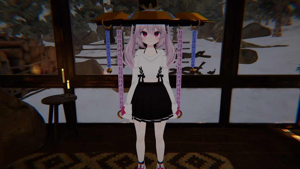 【テクスチャ更新】笠帽子v2【PB対応】