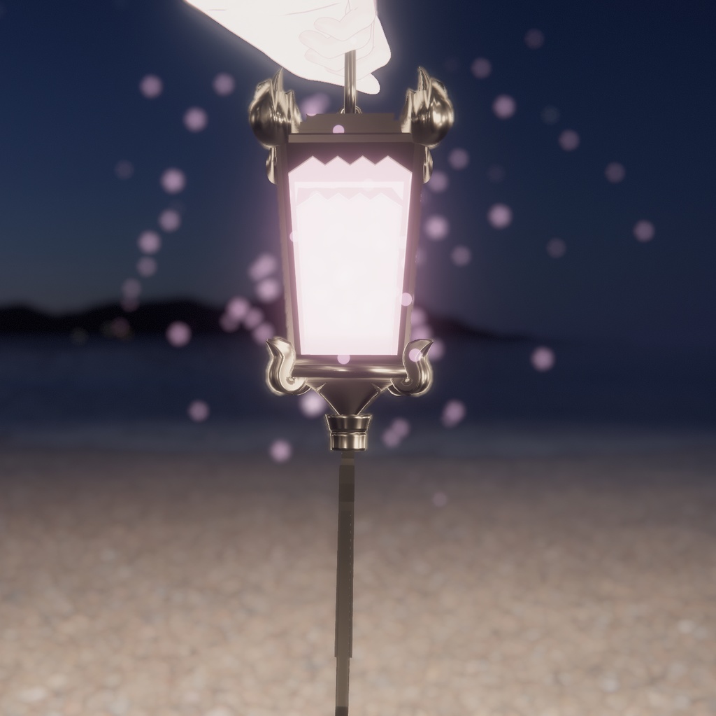 【PB対応】手持ちランタン(カンテラ)