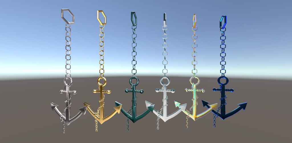 錨のピアス【PB対応】