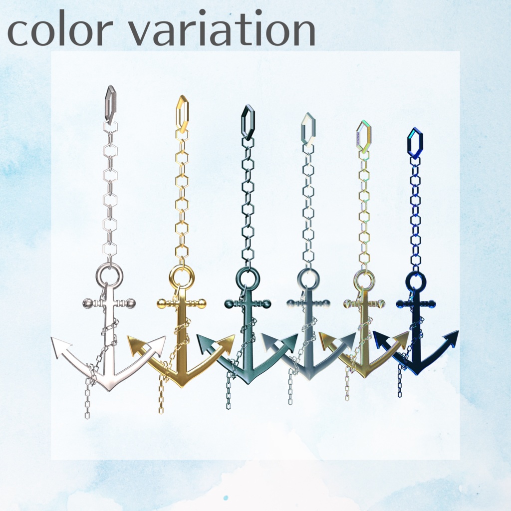 錨のピアス【PB対応】