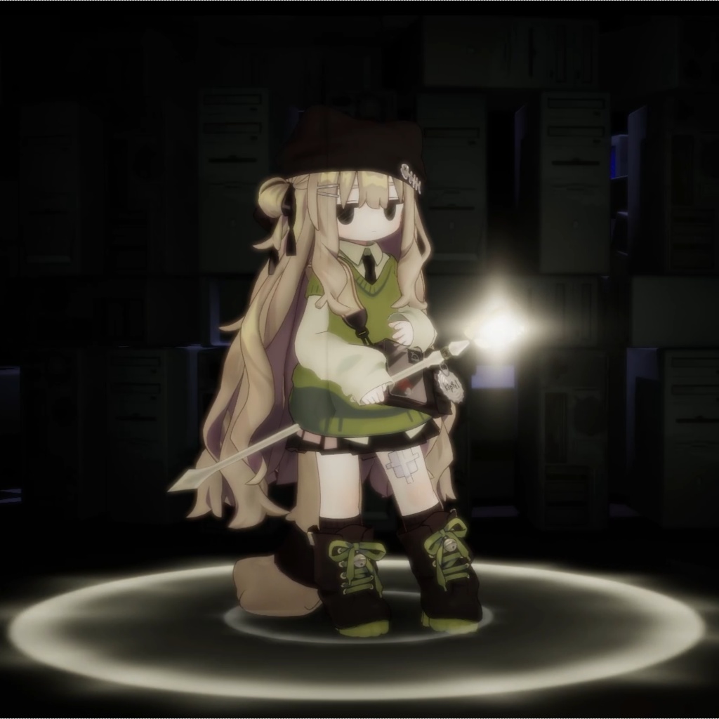 【MA対応・VRChat想定】ホーリースタッフ