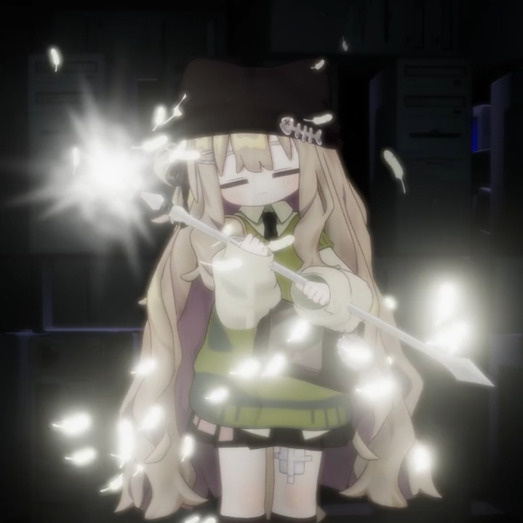 【MA対応・VRChat想定】ホーリースタッフ