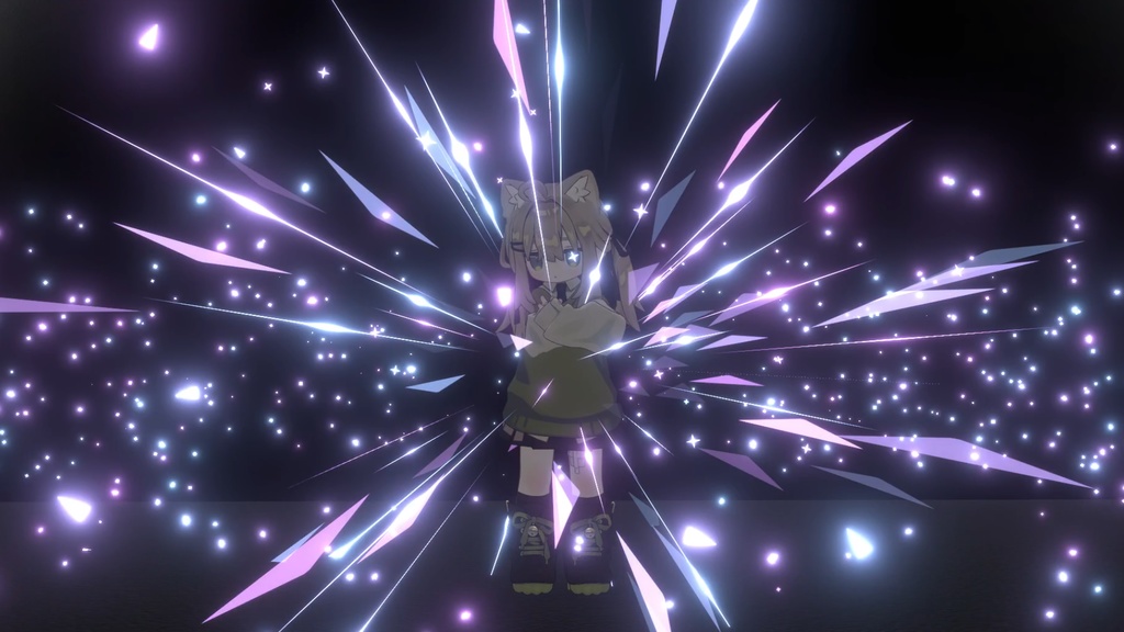 【MA対応・VRChat想定】リフレクトダガー