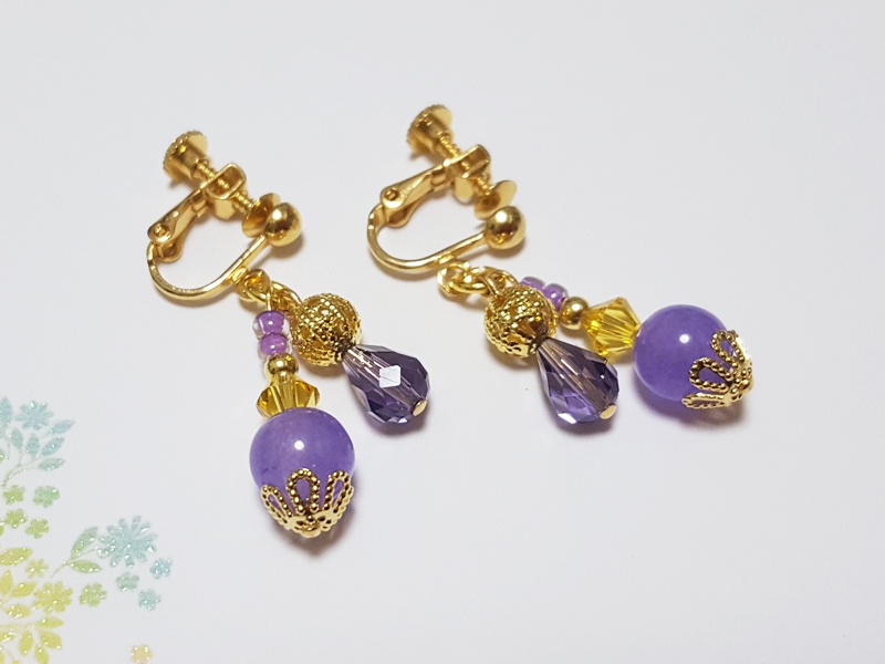 【刀剣乱舞】へし切長谷部イメージイヤリング