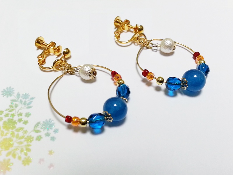 【刀剣乱舞】小夜左文字イメージイヤリング