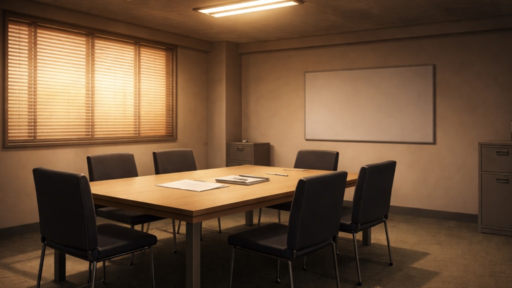 TRPG向け 背景素材｜静かな面談室