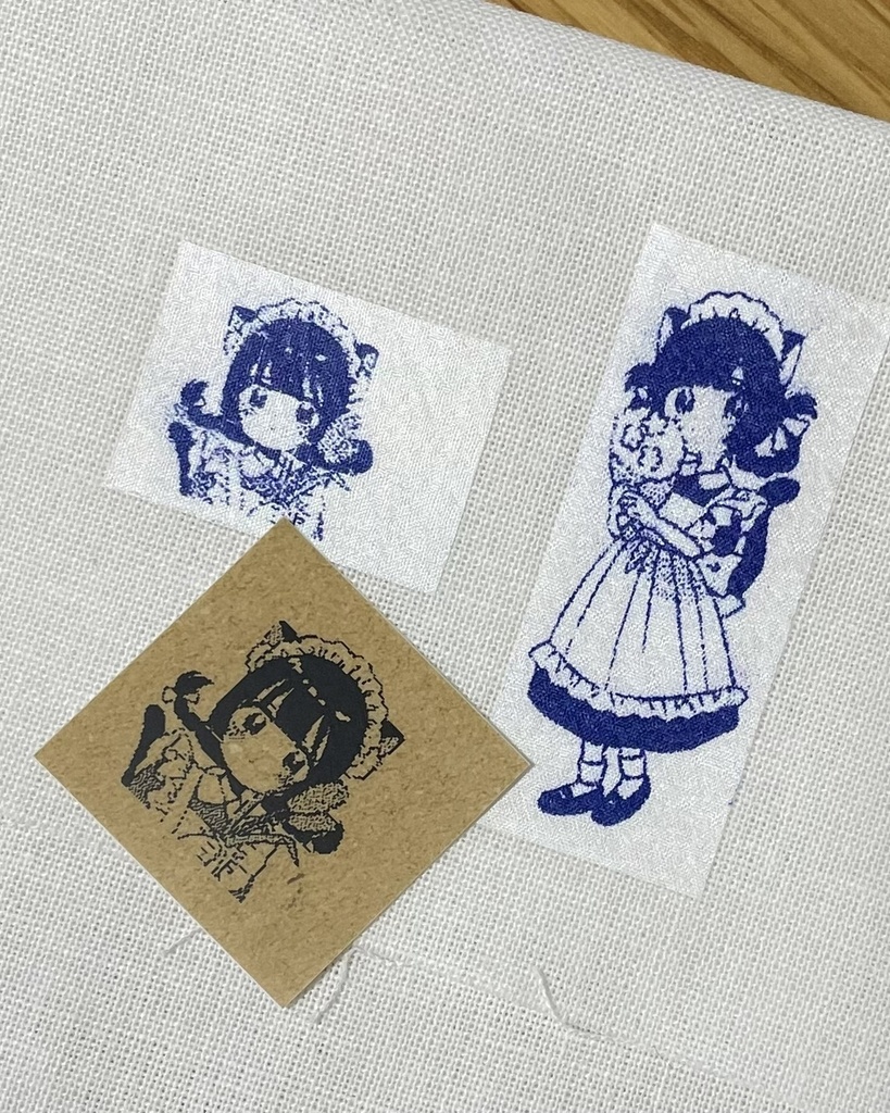 布に貼れる⁉ラベルシールセット