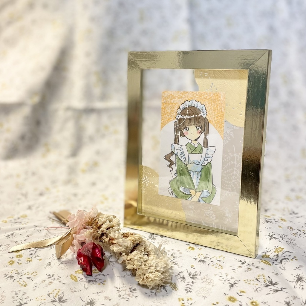 【原画】ついんてメイドさん🌻きいろ