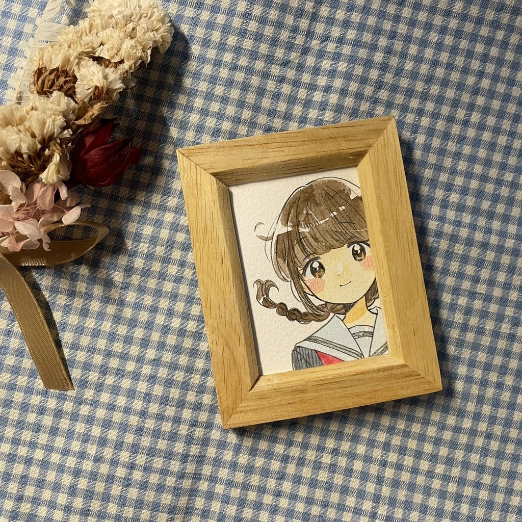 【原画】ミニサイズ制服ちゃん💛セーラー