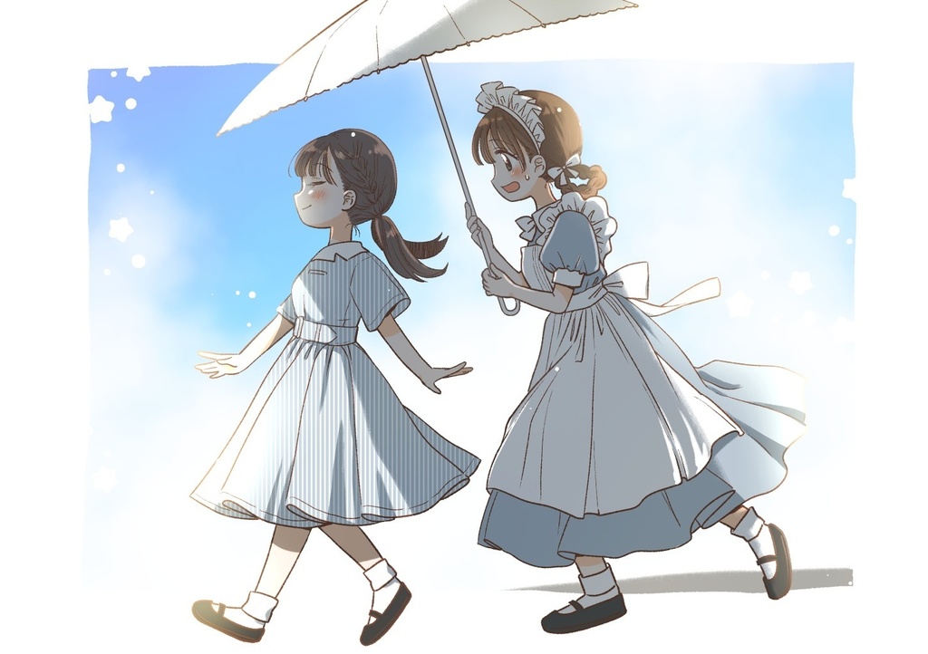 お嬢様と召し使いのカレンダー2026