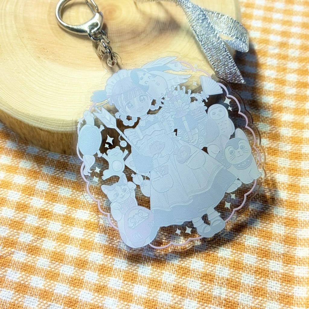 超開運!メイドさんえんぎものアクリルキーホルダー