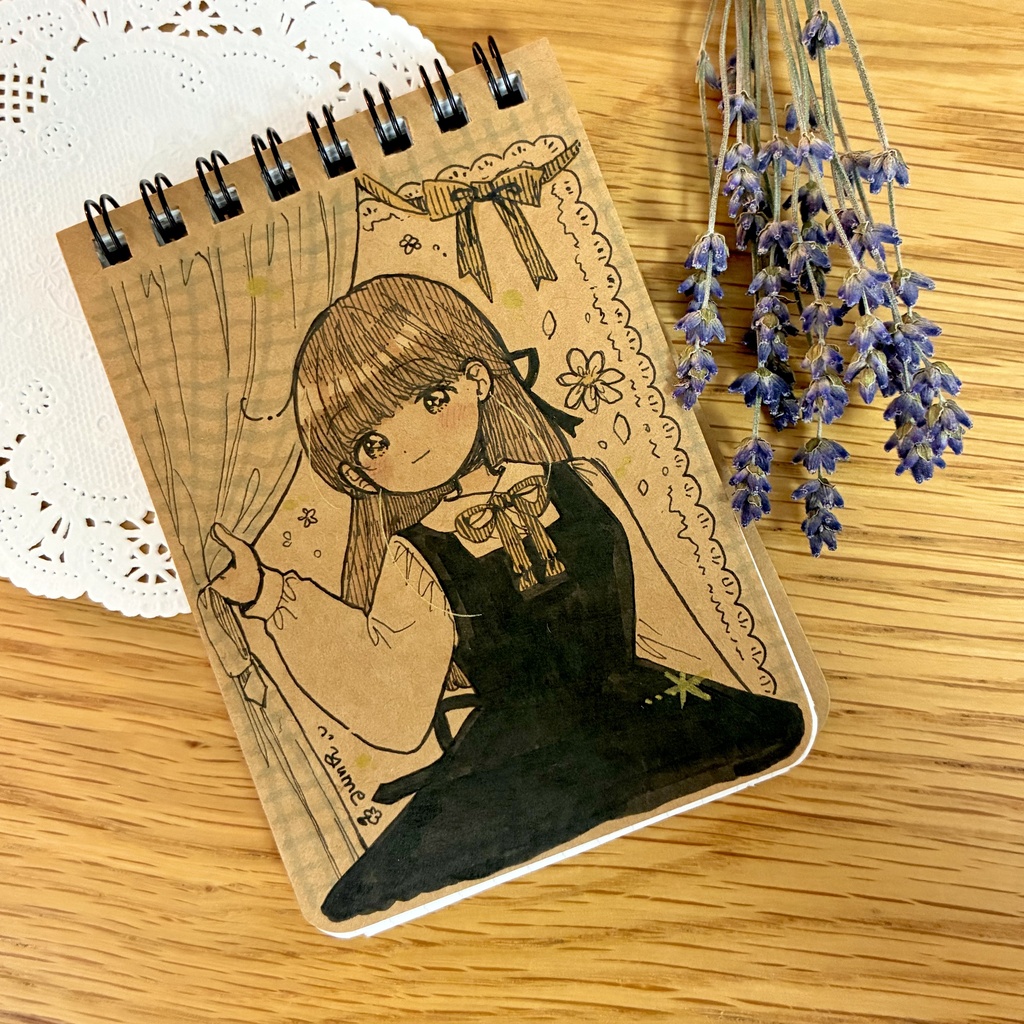 【直筆】手描き表紙のメモ帳🪟ジャンスカさん