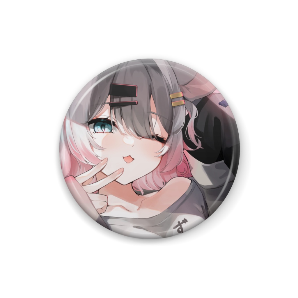 冬咲かたん缶バッジ