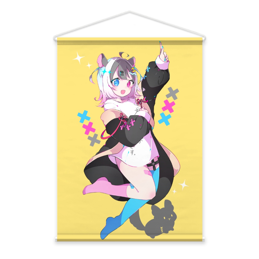 冬咲かたんタペストリー