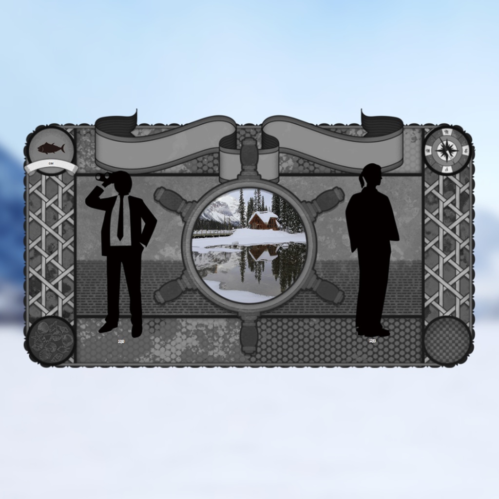 港町なフレーム素材