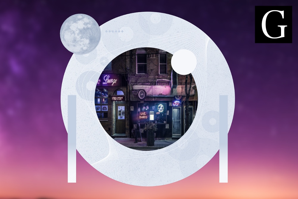 【無料あり】月で丸いフレーム素材