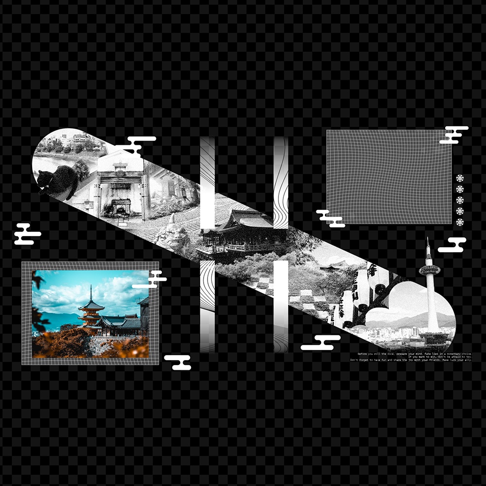 【zipファイル部屋素材】京都