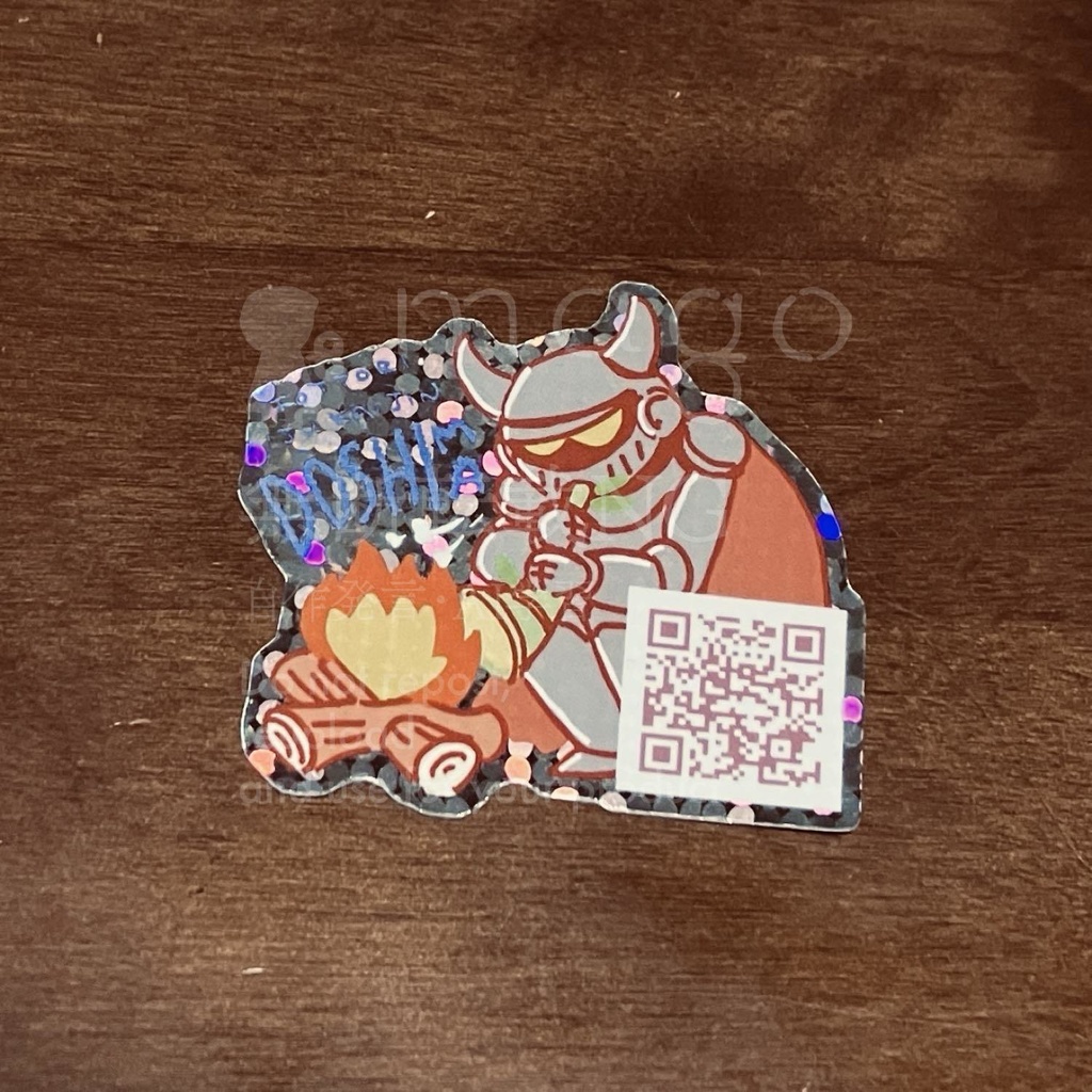 鳥取移住怪人堂島ファンステッカー