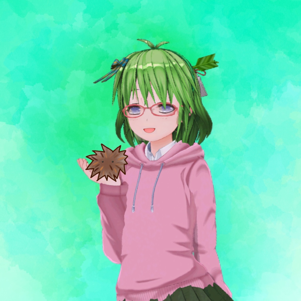 手乗りうにアクキー兼アクスタ