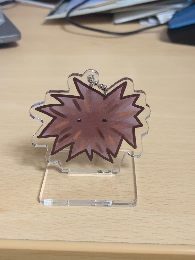 手乗りうにアクキー兼アクスタ