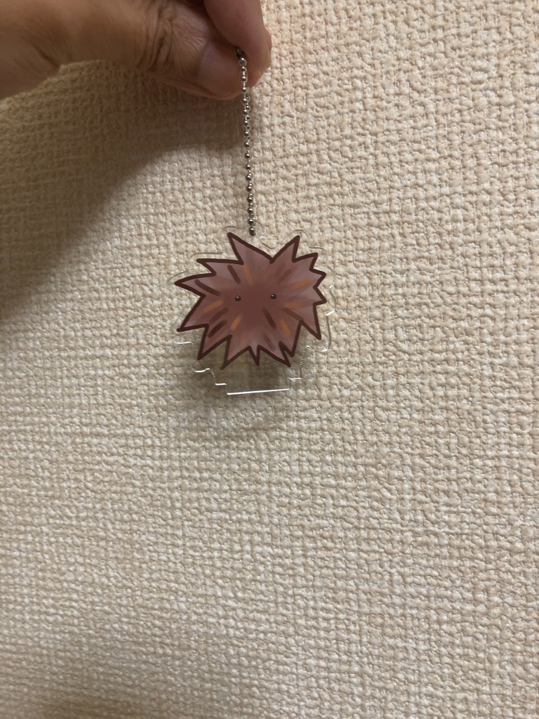 手乗りうにアクキー兼アクスタ