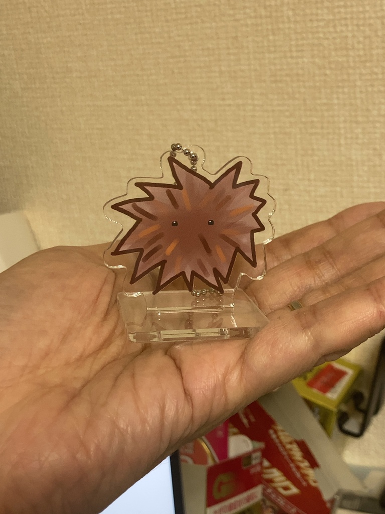 手乗りうにアクキー兼アクスタ