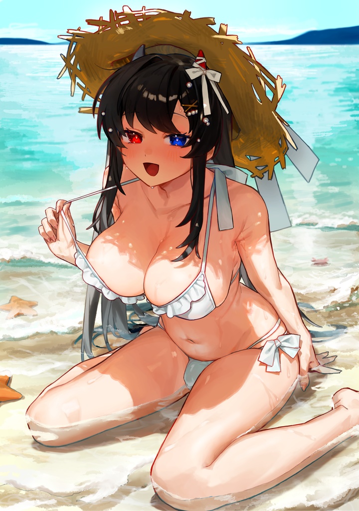 黒雪マキナ 水着 A4クリアファイル