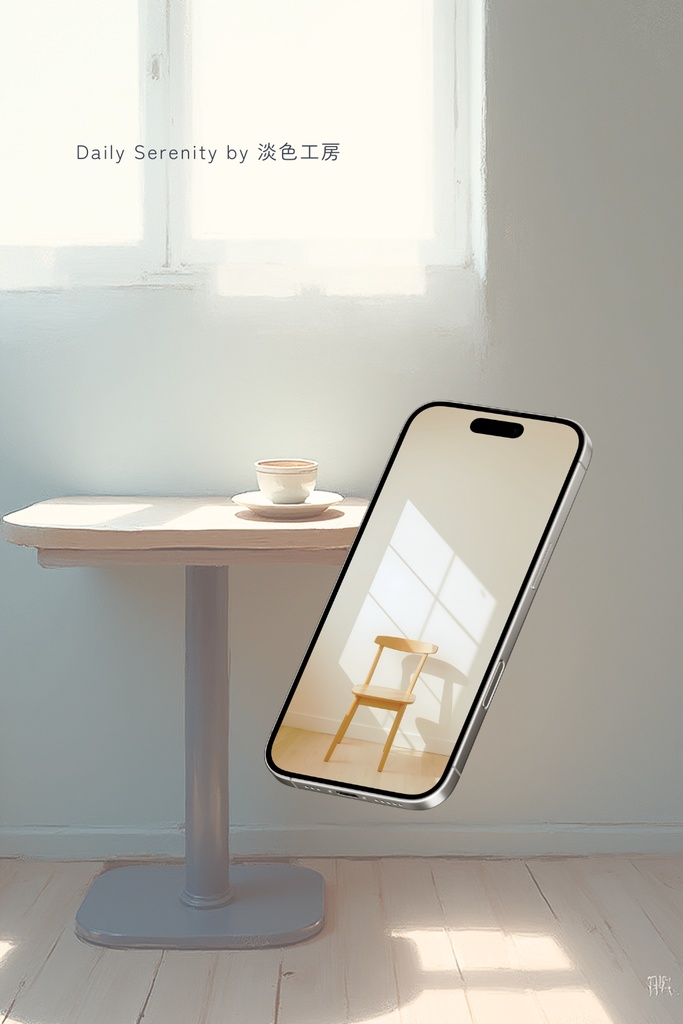 【スマホ壁紙】静かな午後のインテリア 5枚セット | Interior Lifestyle Collection