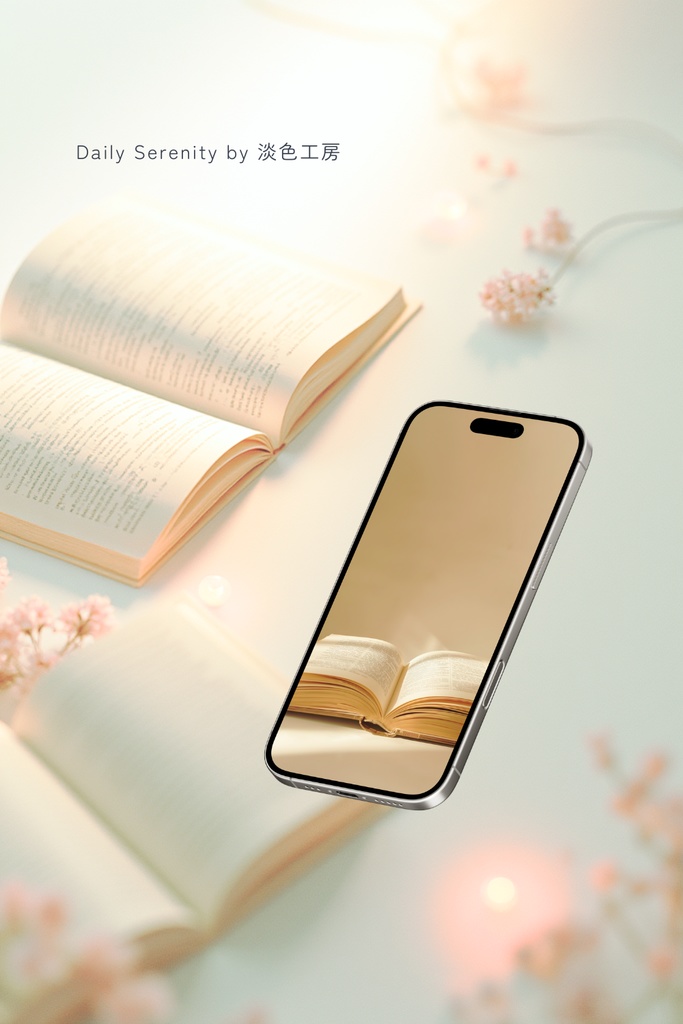 【スマホ壁紙】本と灯りと落ち着く時間 5枚セット | Night Reading Collection