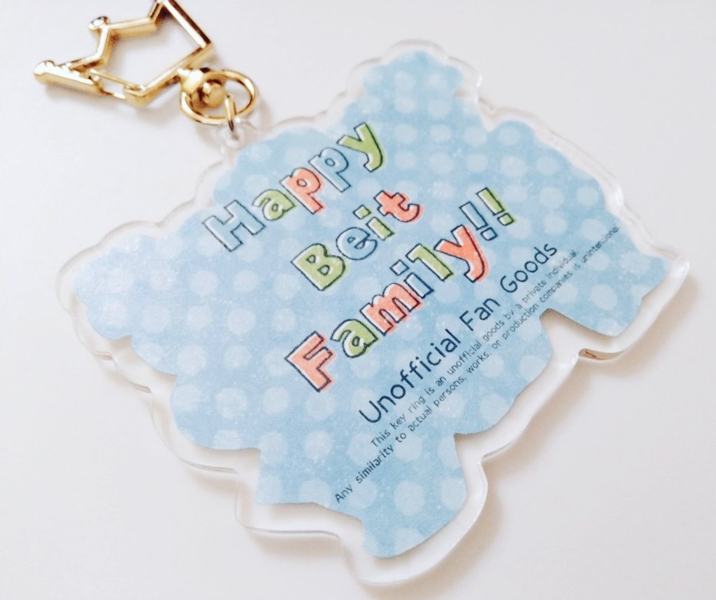 【二次創作同人グッズ】ばいとちゃんアクリルキーホルダー