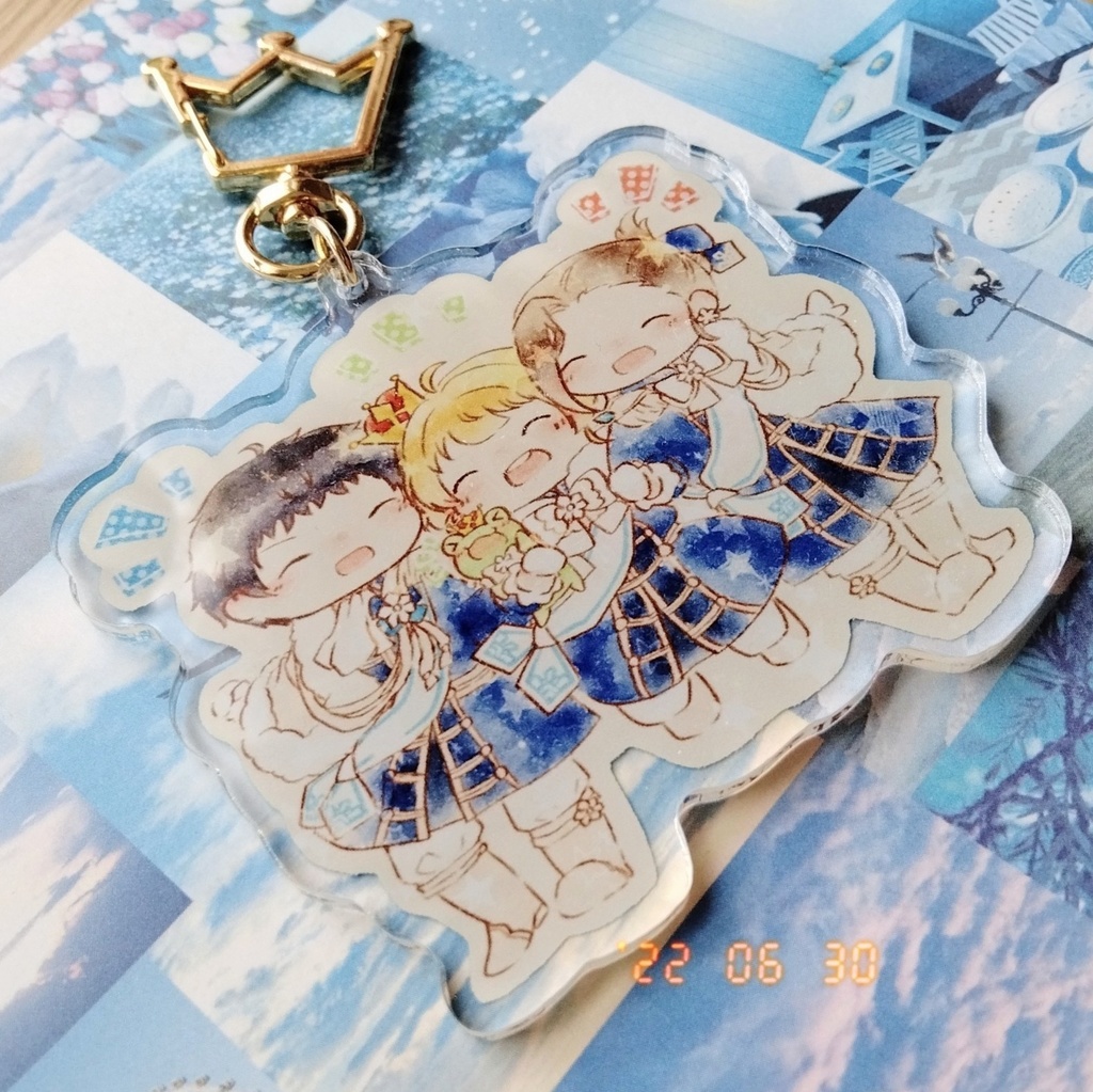 【二次創作同人グッズ】ばいとちゃんアクリルキーホルダー