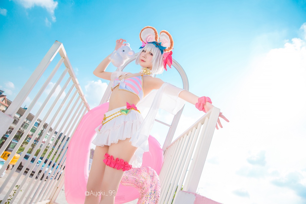 #14 【4k】Ayaki あやき グランブルーファンタジー ビカラ 水着