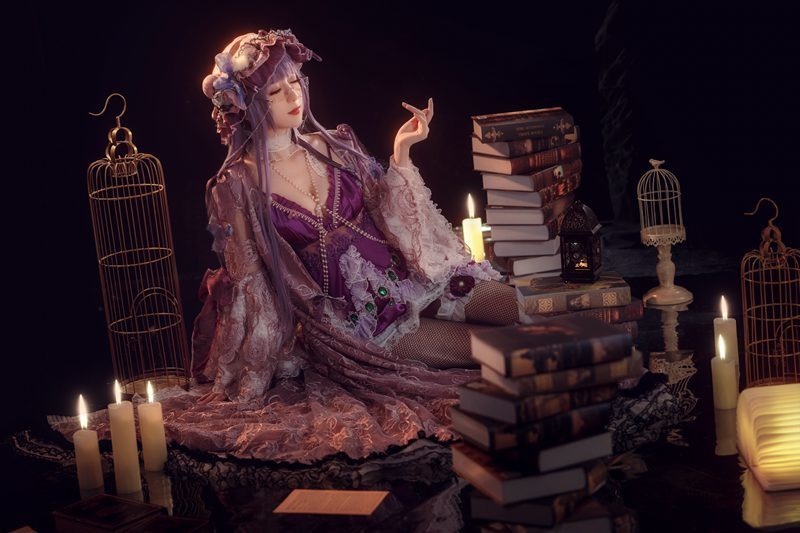 #32【4K】弥音音 みいん 東方Project  パチュリー・ノーレッジ