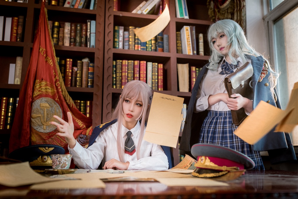 #51【4K】【711(luna)x 阿嗡(Aevo)】 ソ連軍服